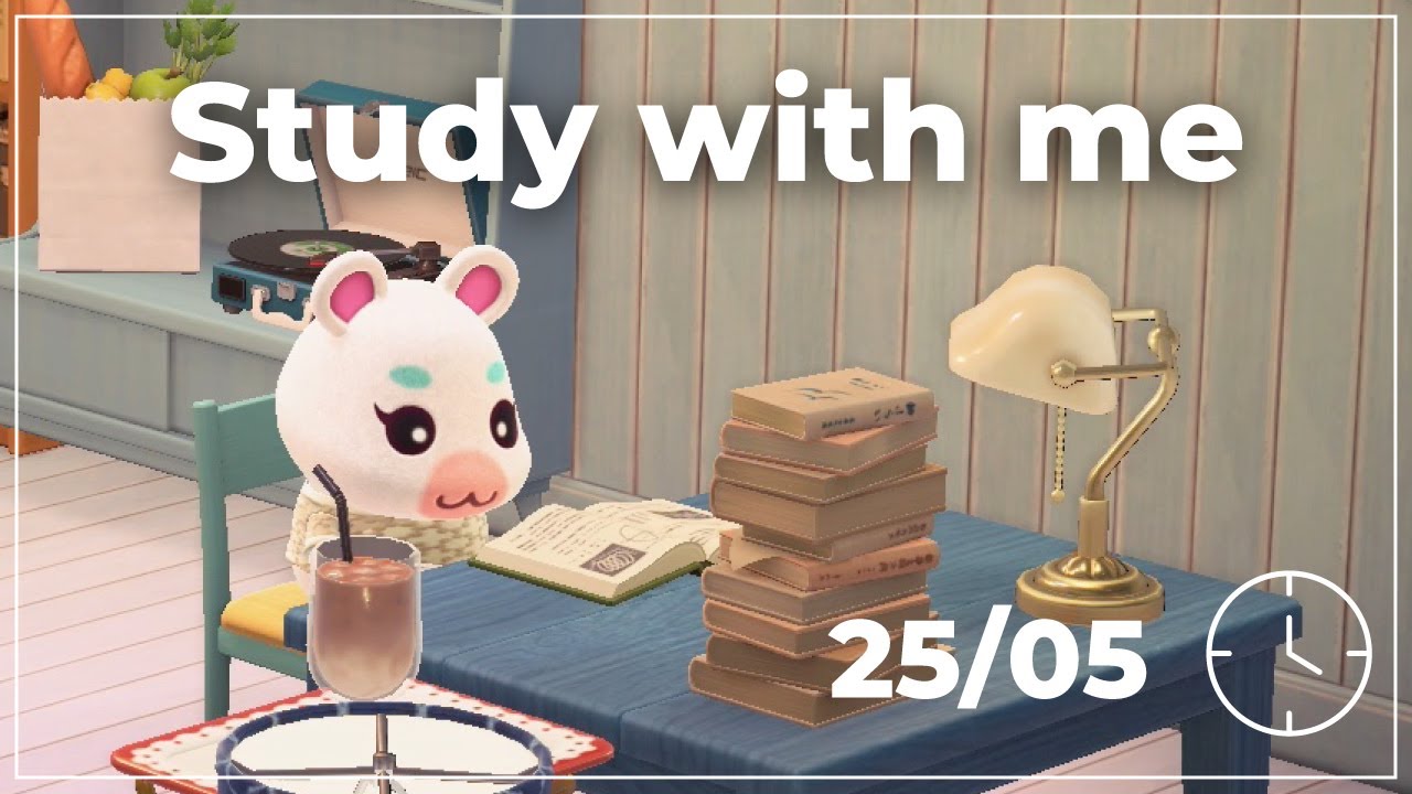 【あつ森ポモドーロタイマー】ゆきみと一緒に勉強○おうちで過ごす雨の日○Study with me【勉強・環境音・ASMR】