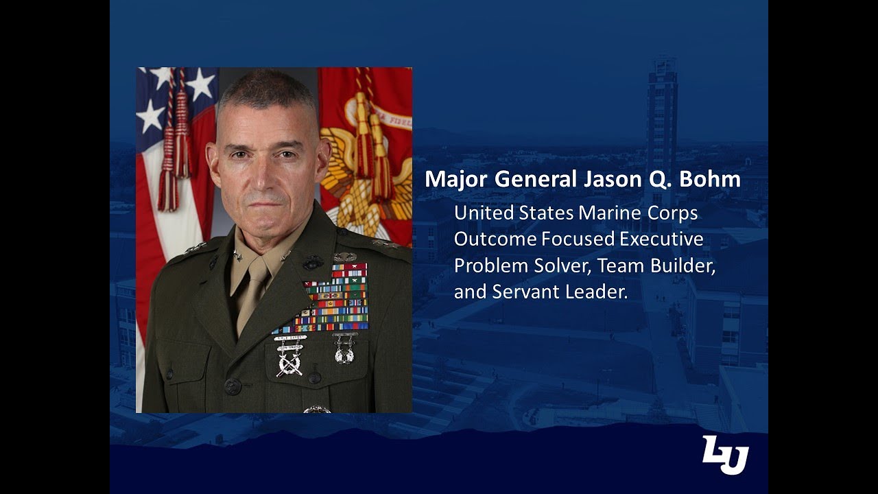 Gratitude Bites with Major General Jason Q. Bohm, United States Marine Corps.