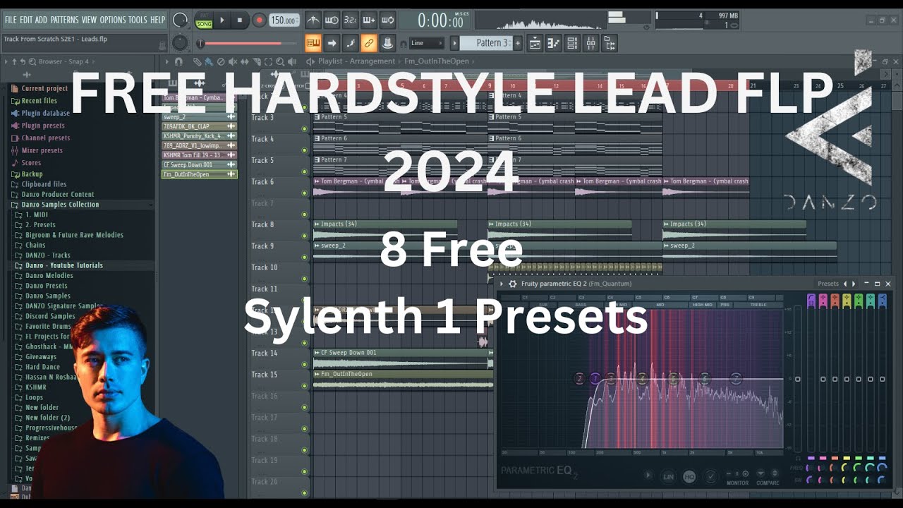 Free Hardstyle Lead FLP 2024 + Sylenth 1 Presets