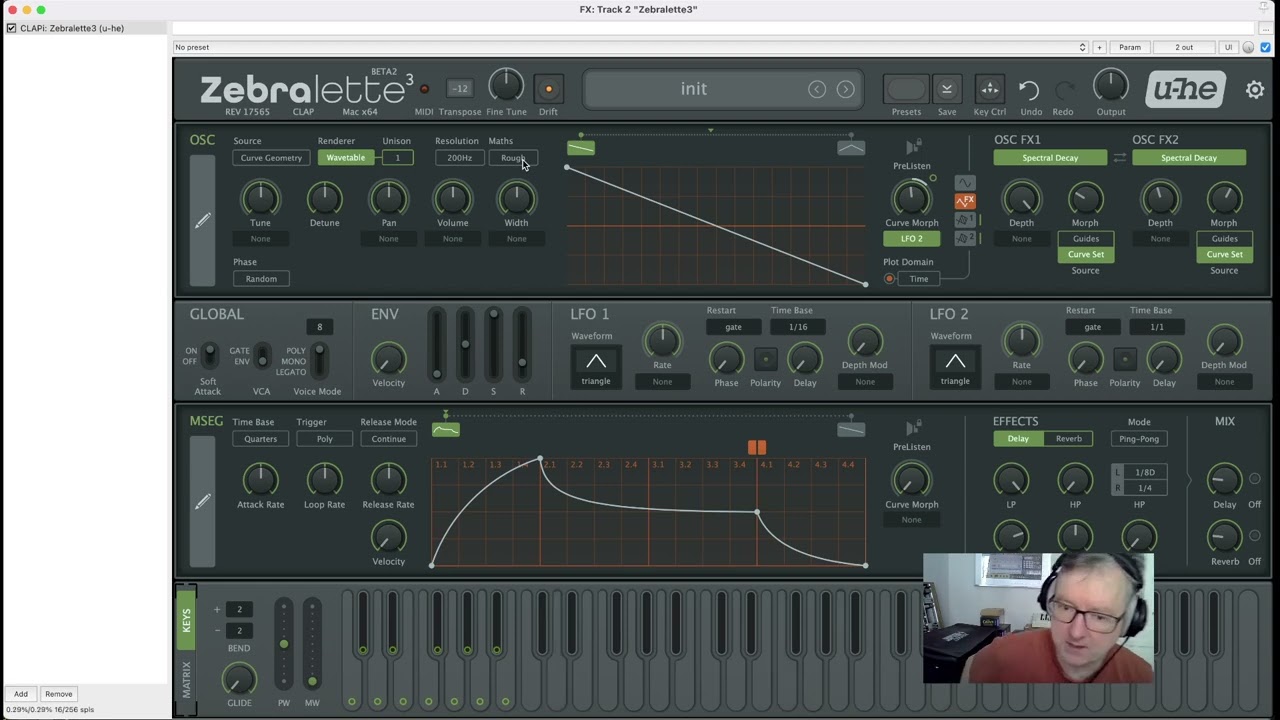 Zebralette 3 Beta 2 CPU Performance improvements