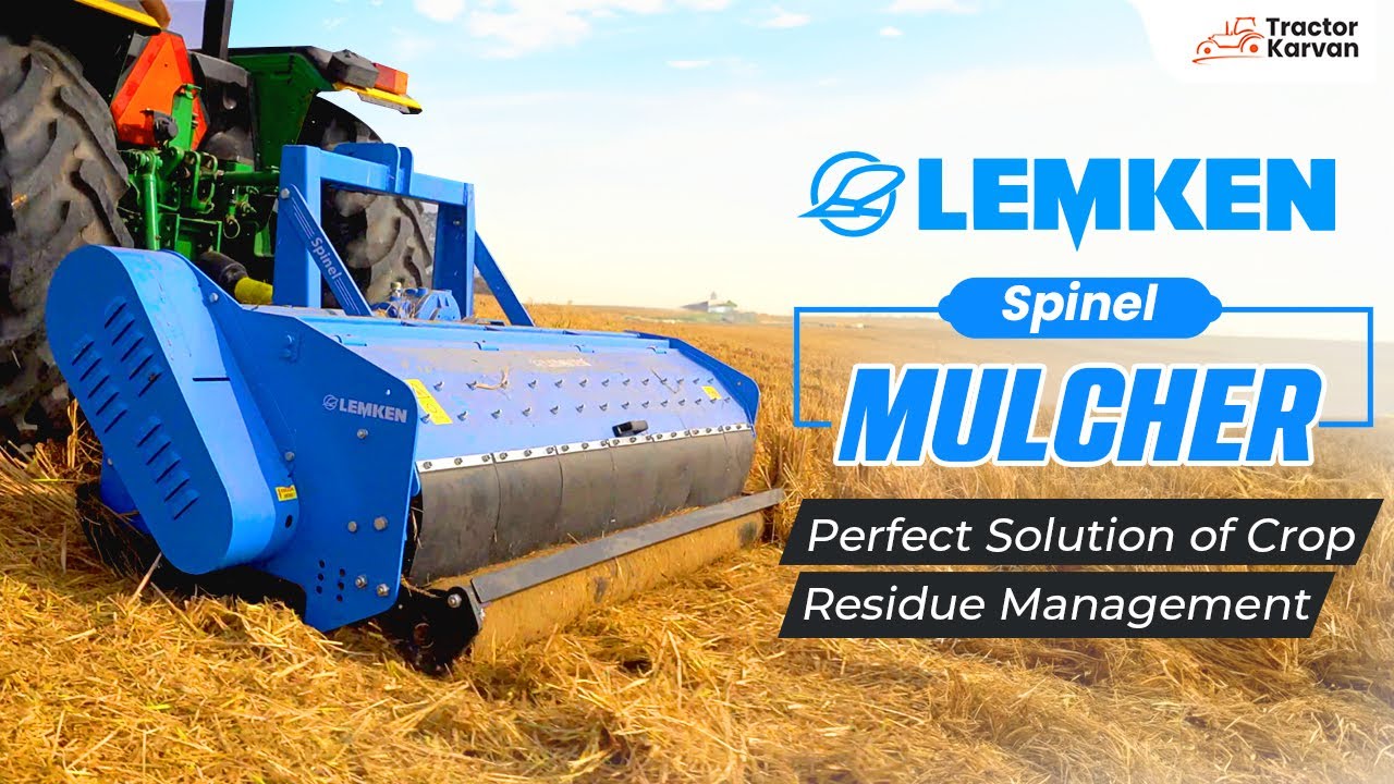 LEMKEN Spinel Mulcher: Perfect Solution of Crop Residue Management | 