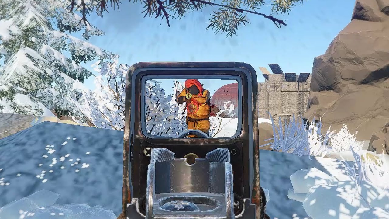 When you Solo roam with L96 in Rust