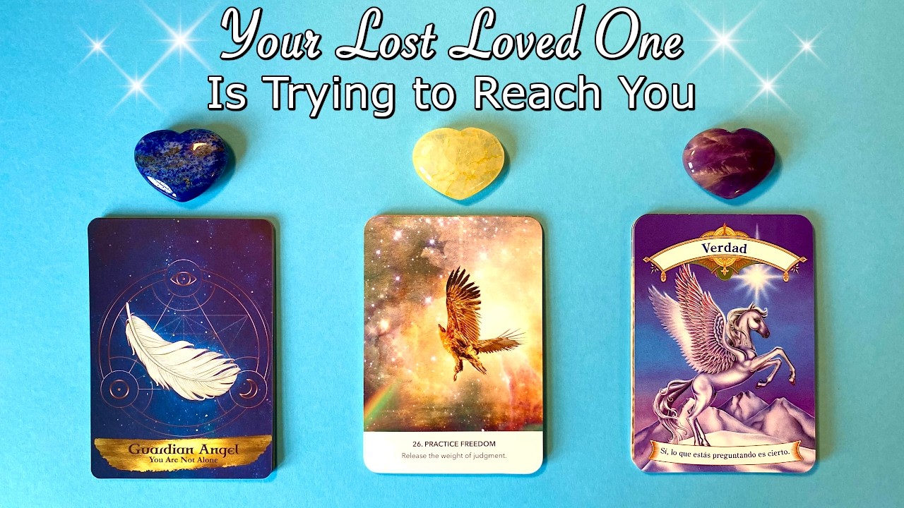 Your LOST LOVED ONE Is Trying to CONTACT YOU 💙🪽 Timeless Pick a Card Reading