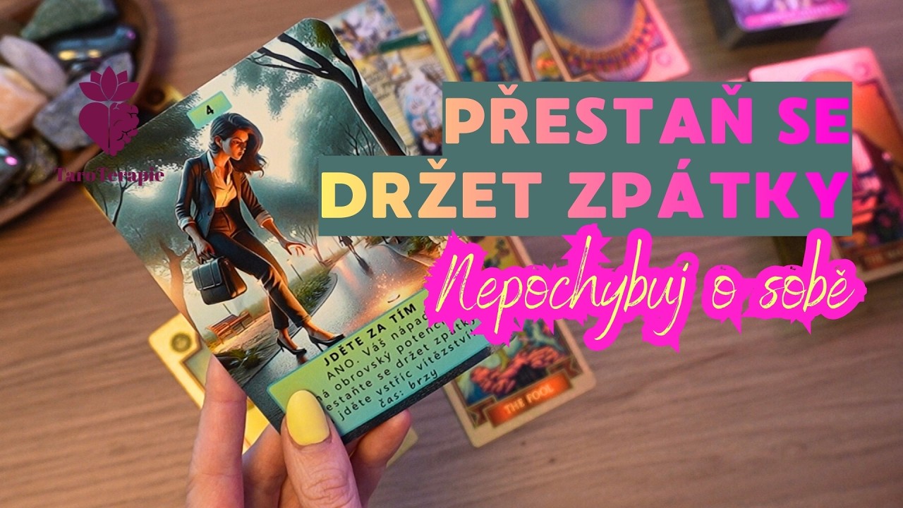 Přestaň se držet zpátky • Nepochybuj o sobě #taroterapie #tarot #vykladkaret #taroterapiebarbra