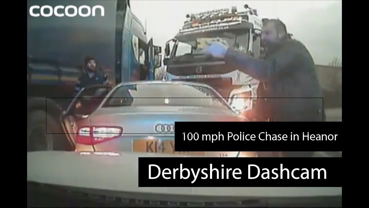 Derby Dashcam: 100mph Police Chase