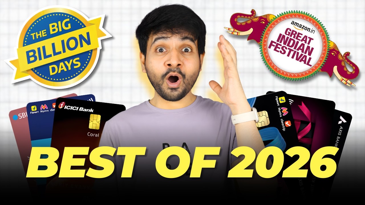 Best Credit Cards for Amazon GIF & Flipkart BBD Sales 2026 🛍️💳
