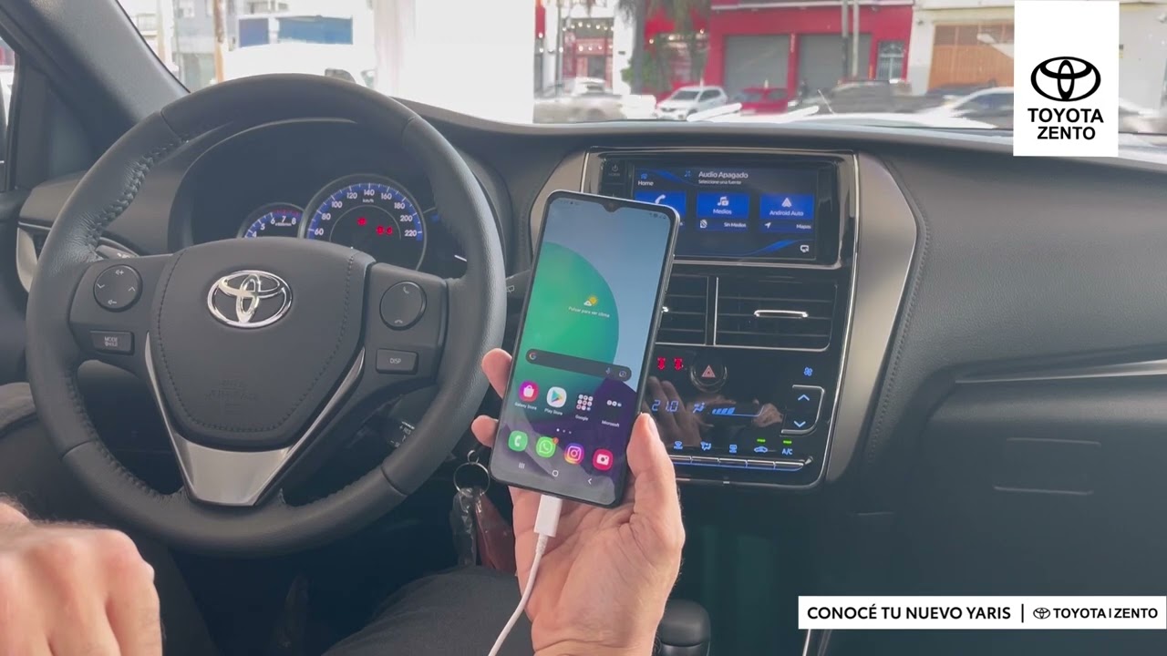 Conocé cómo configurar tu smartphone en el nuevo Yaris 2022
