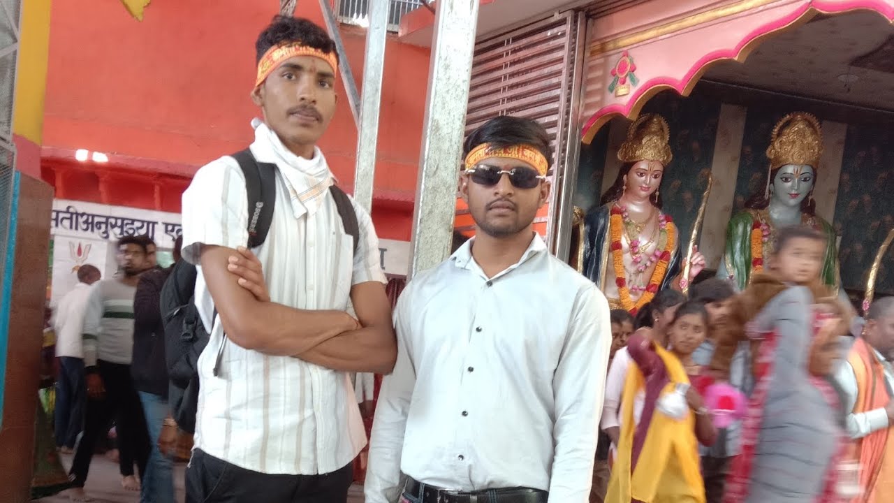 भरत मिलाप लक्ष्मण पहाड़ी 😍 #चित्रकूट का  ब्लॉक