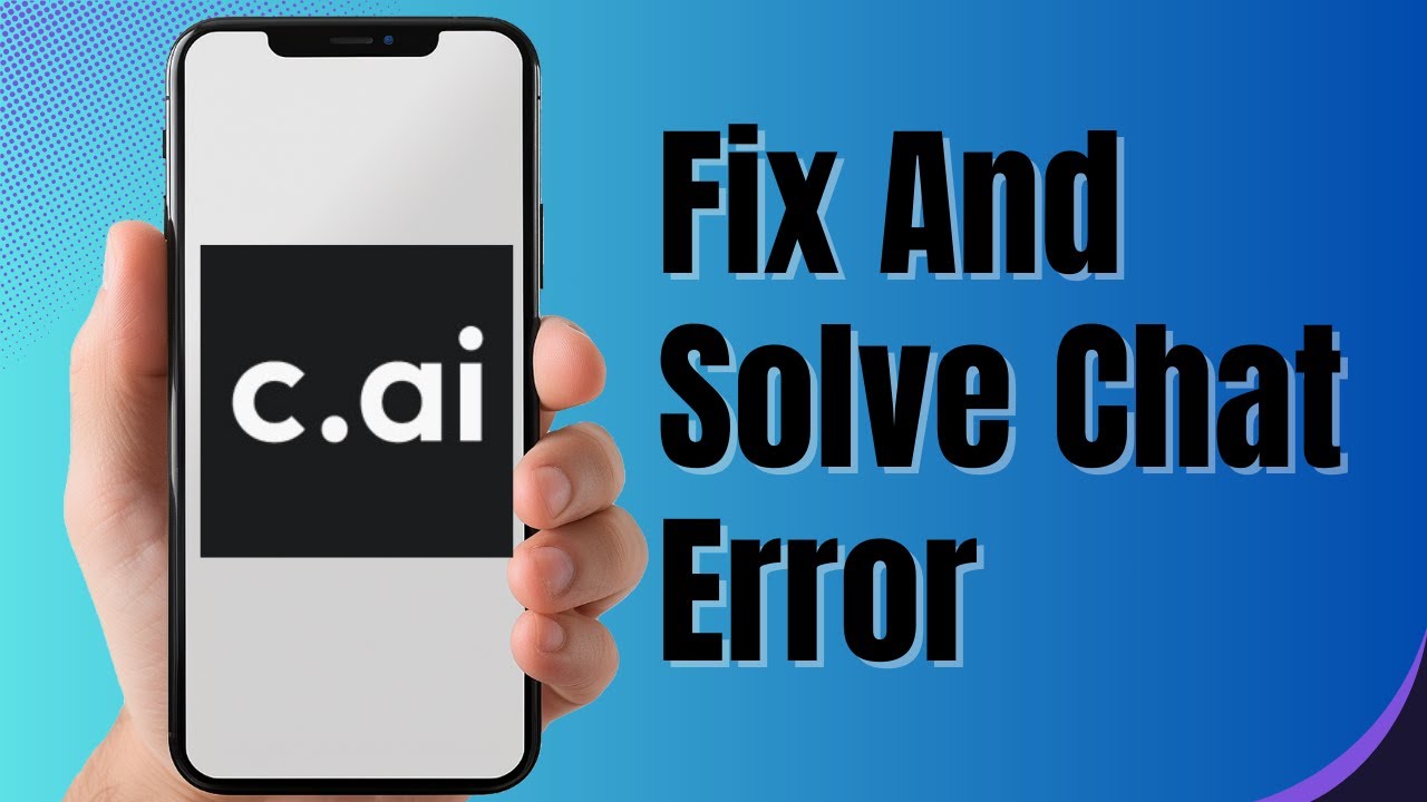 How to Fix And Solve Character AI App Chat Error