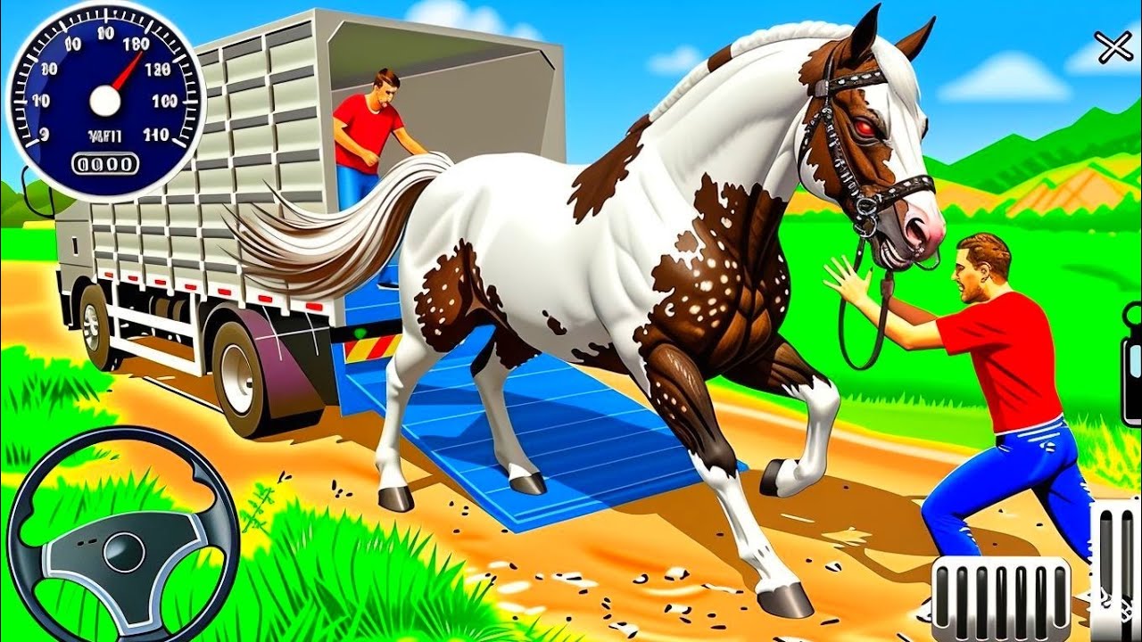 Animal Cargo Truck Driving Game 3D - Animal Transport Cargo Truck 2024 - Android Gameplay