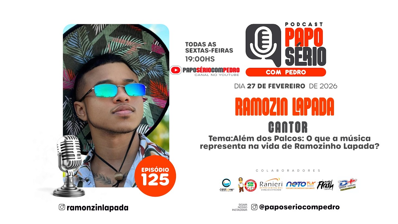 Além dos Palcos: O que a música representa na vida de Ramozinho Lapada?| EP 125