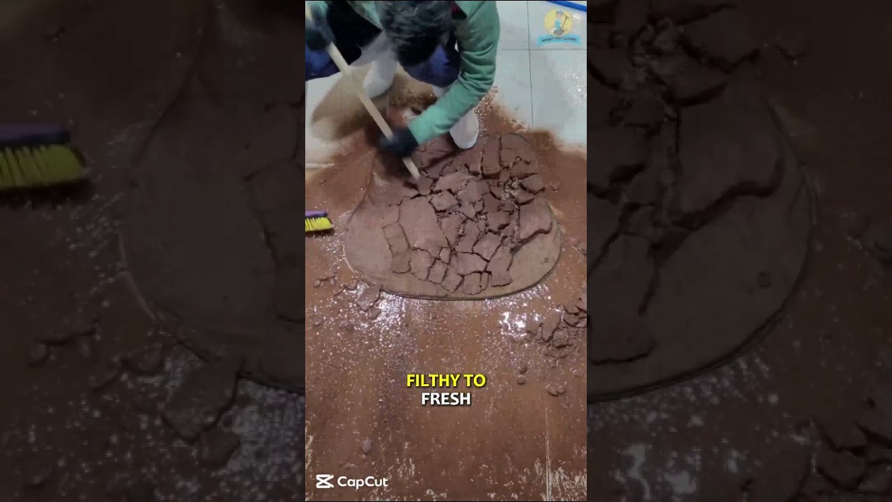 From Filthy to Fresh! 😱 Watch This Dirty #Carpet Get Cleaned! #shorts