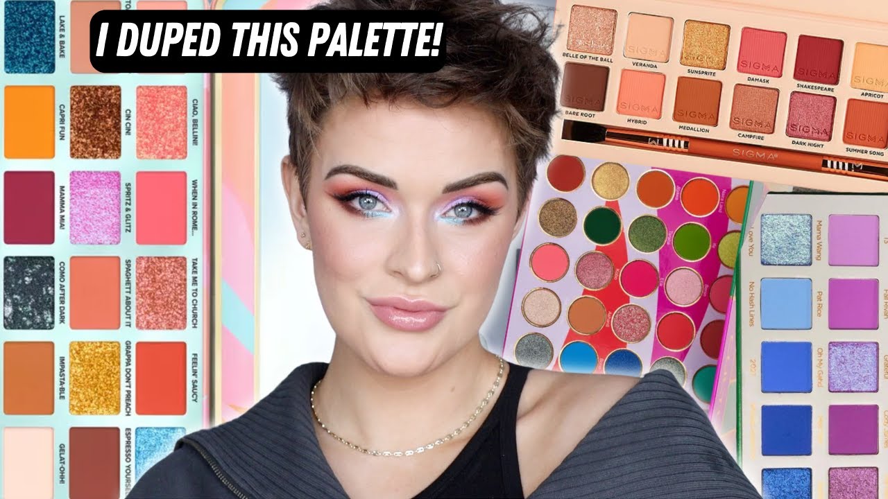 I Duped The Too Faced Italian Spritz Palette Using Eyeshadows I Already Own