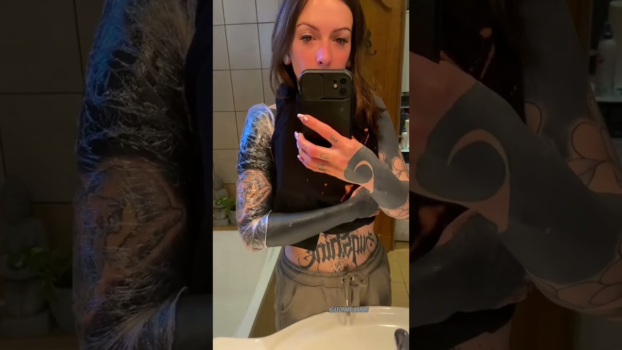 Fekete kar tetoválás és gyógyulás vlog (blackwork,blackout tattoo)