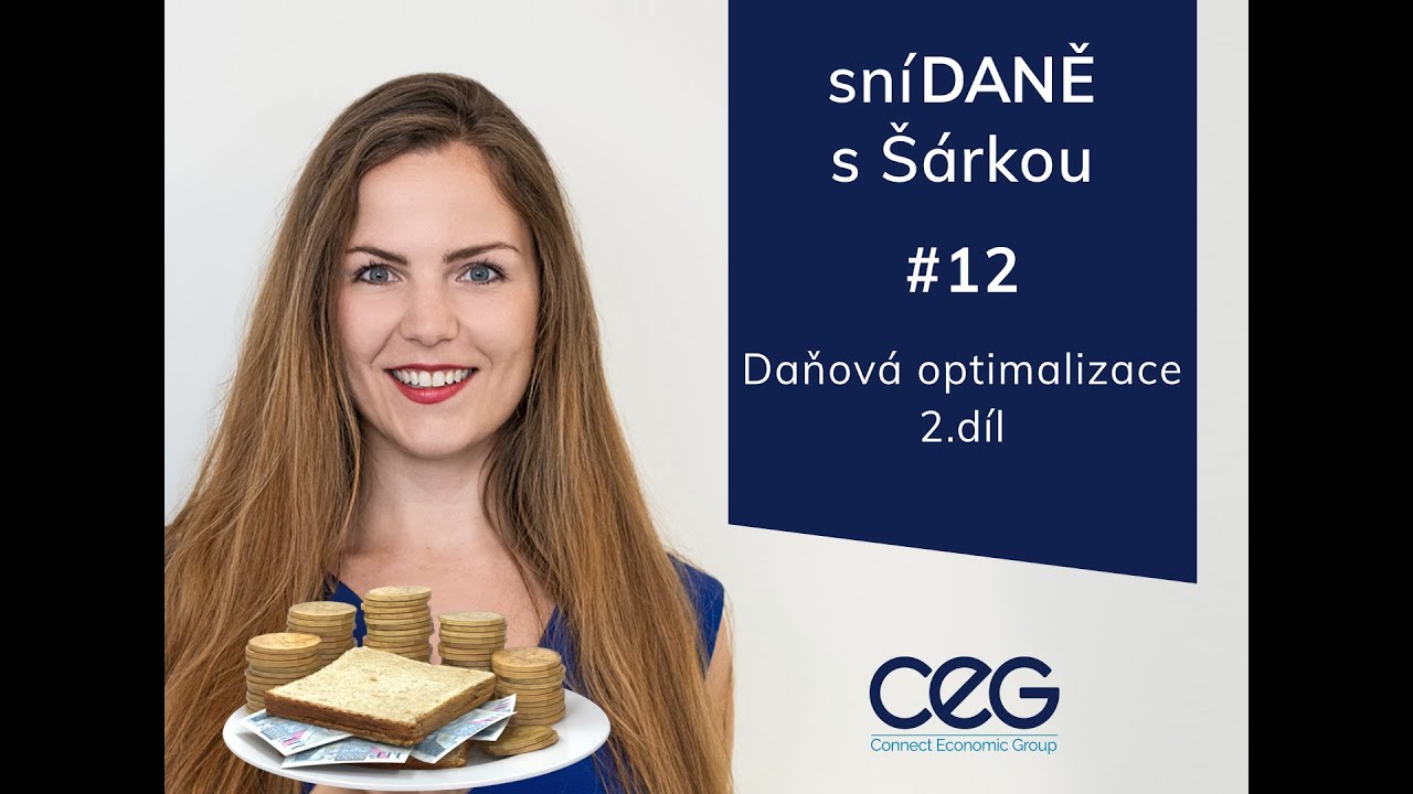 SníDANĚ s Šárkou: Daňová optimalizace s příklady - Tomáš Navrátil