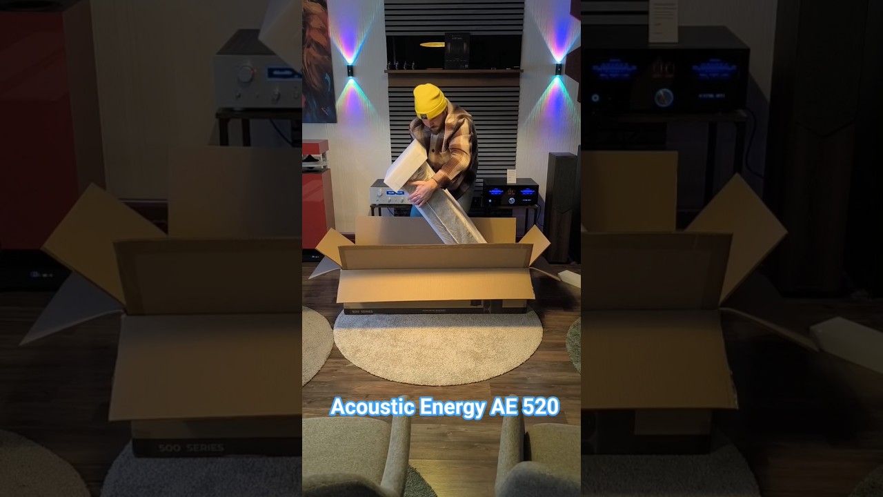 Acoustic Energy AE 520 Unboxing ✅🔊 What a Beauty 💯 #speakers #unboxing #hifi #stereo #energy
