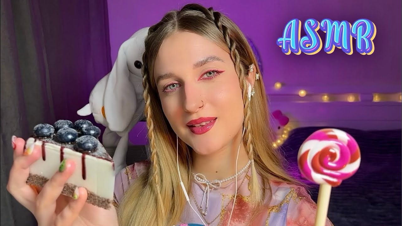 ASMR✨Fake food🍓Lots of mouth sounds🤤😴🙌🏻