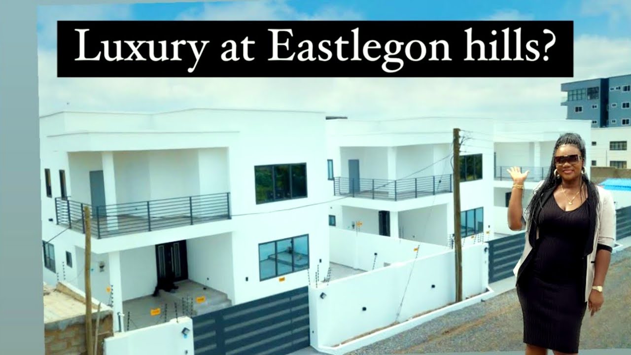 SOLID 4 BEDROOM HOUSE WITH SWIMMING POOL IN EAST LEGON HILL, ACCRA-GHANA || HOUSE TOUR