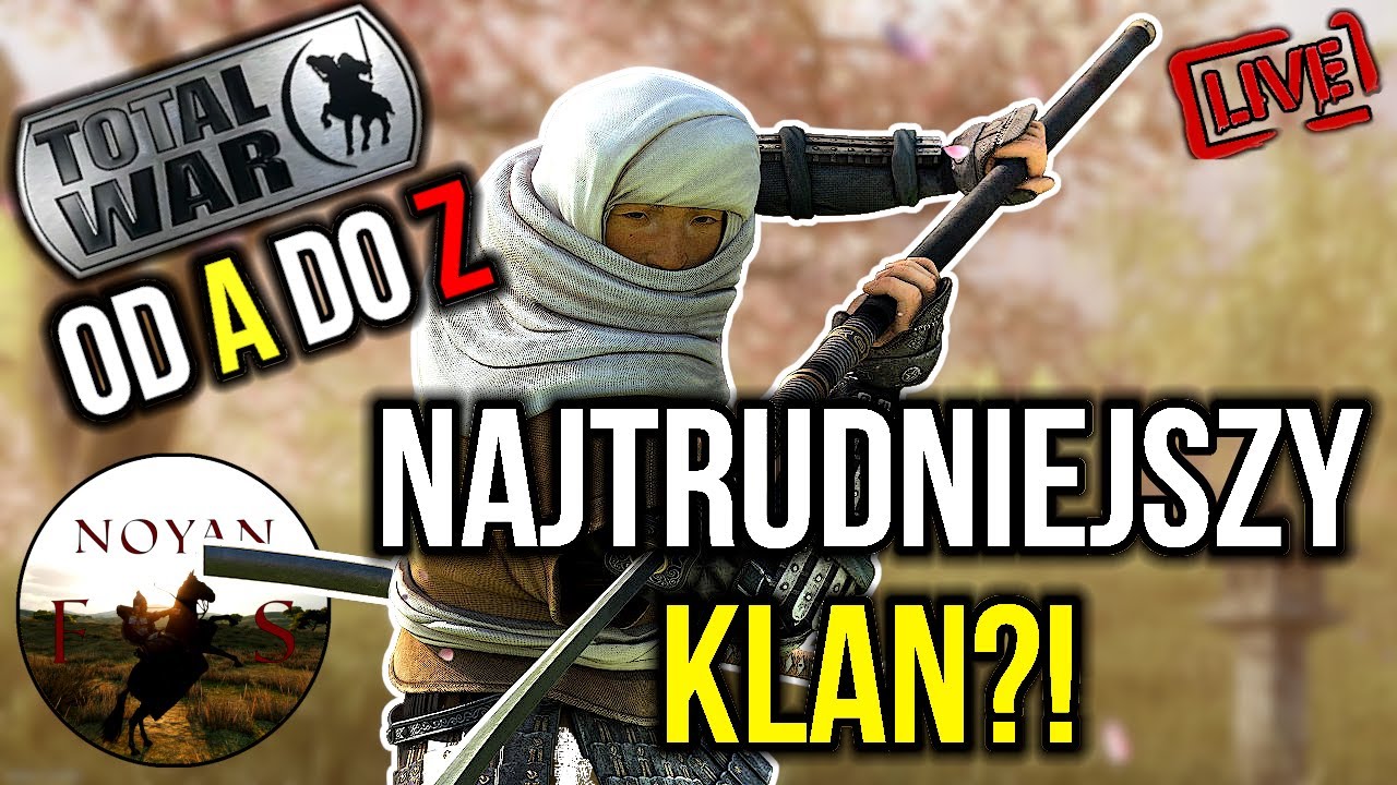 NAJTRUDNIEJSZY KLAN W SHOGUNIE?! *UESUGI - LEGENDARNY* | Total War od A do Z | Stream🔴
