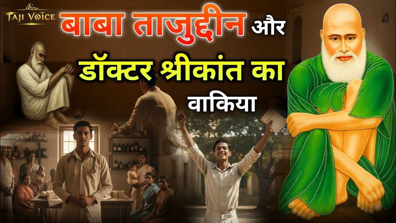 Baba Tajuddin R A Aur Dr Shrikant Ka Sabaq Numa Waqia | Jab Ek Doctor Bhatak Chuka Tha