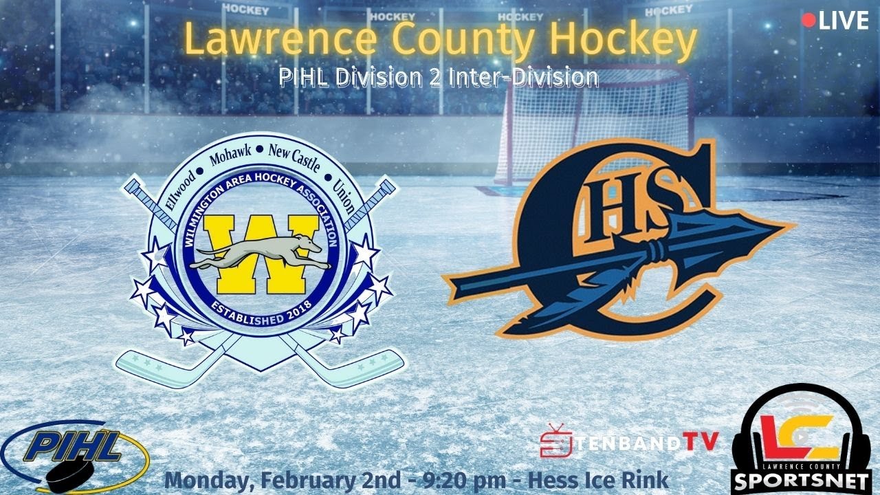 Wilmington Greyhounds vs. Carrick Raiders - PIHL Hockey - D2 Blue Division - Feb. 2, 2026