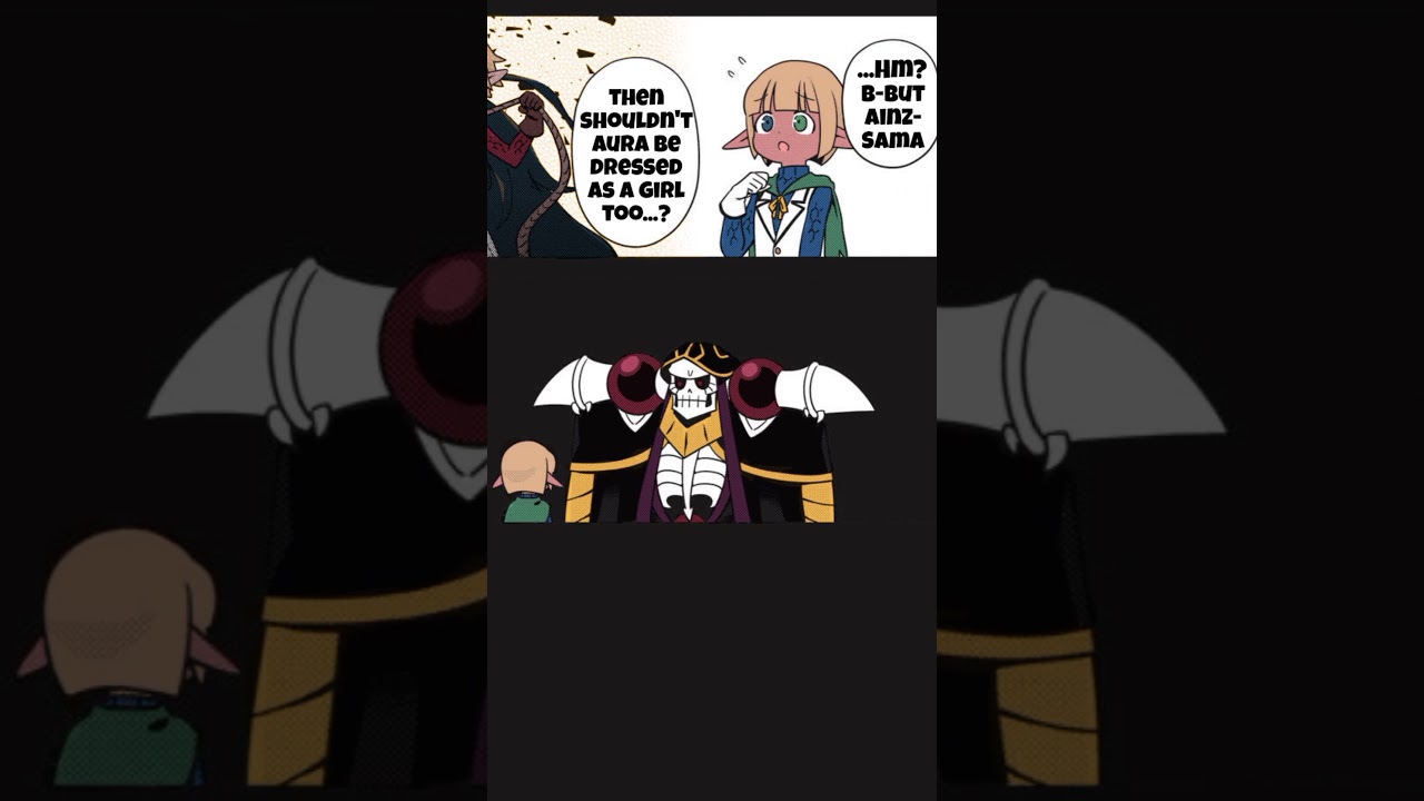 Why Mare Dresses Like a Girl?🤔 Overlord OH! Manga EP. 3.2 Colored #shorts Fandub