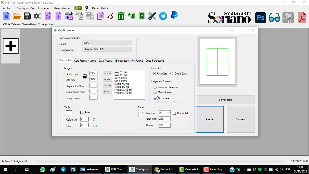 Configurar Proyecto PNP Tool