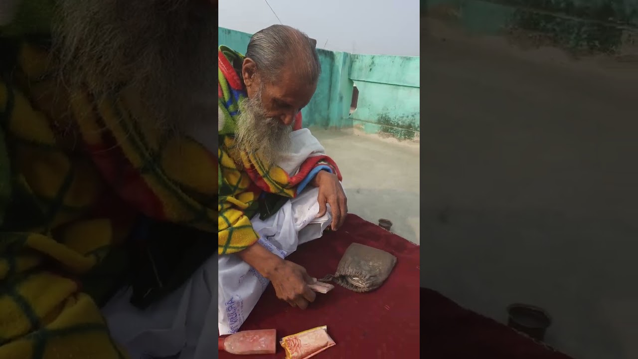 Baba ka snan ke baad ka charya
