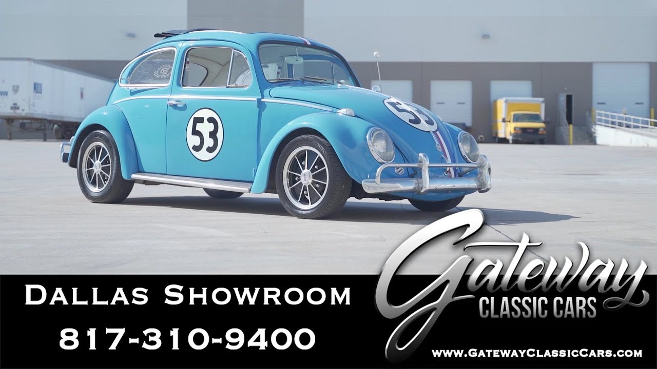 1962 2110cc Volkswagen Beetle Ragtop 955-DFW Gateway Classic Cars Dallas
