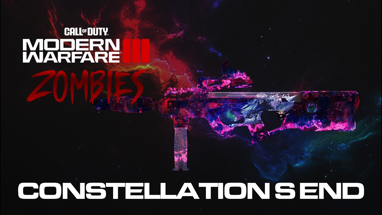 CONSTELLATION'S END CAMO LOOKS SO COOL! [Call of Duty® Modern Warfare III Zombies]