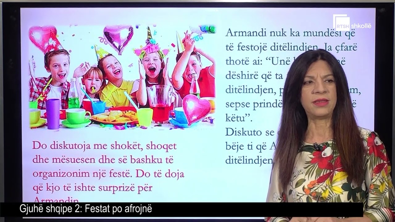 Festat po afrojnë| Gjuhë shqipe 2
