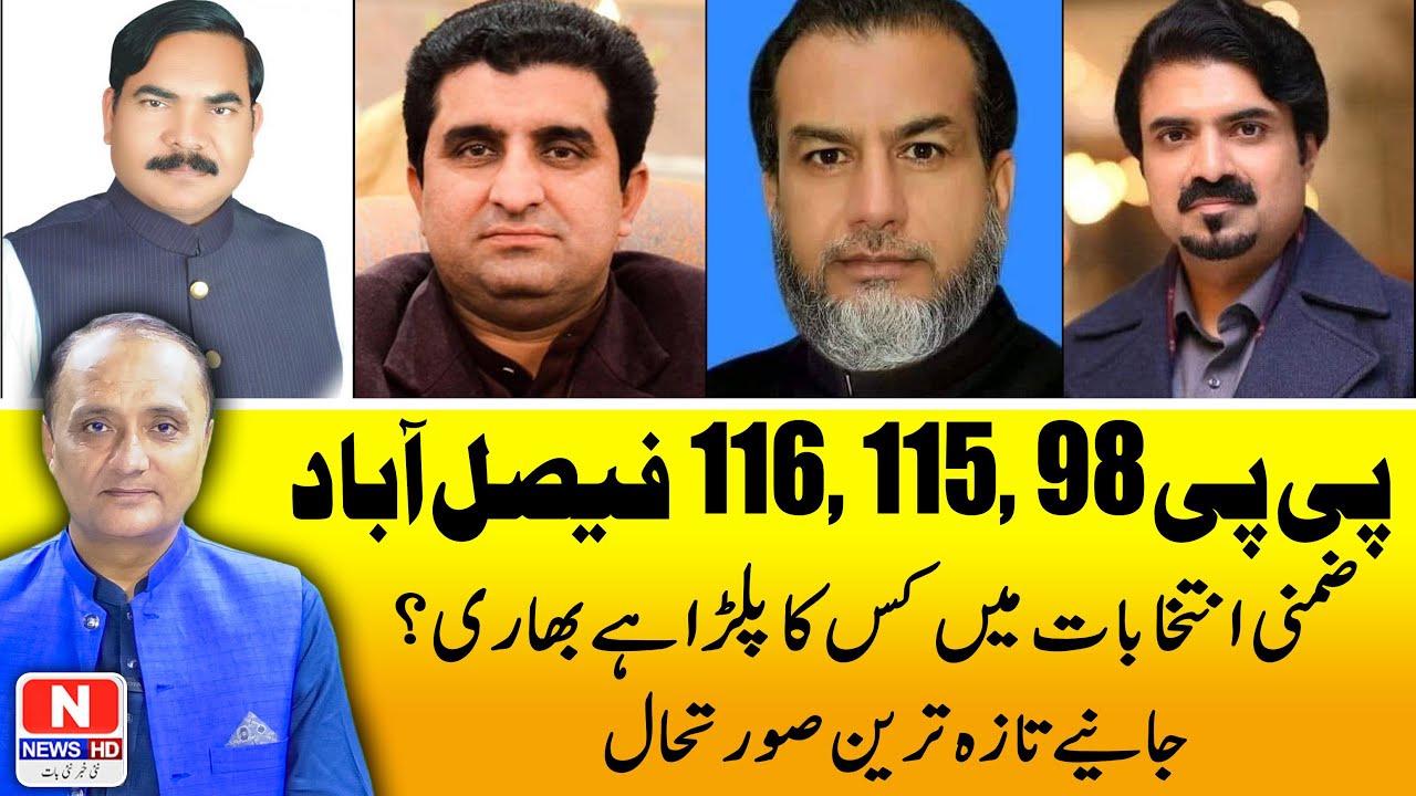 PP-98, PP-115 & PP-116 Faisalabad Bye-Election 2025 | ECP Schedule & Political Analysis