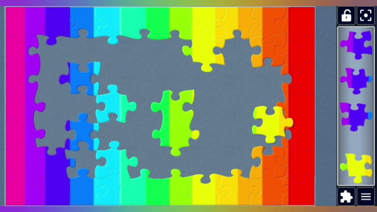 Rainbow Color Bars Test Pattern 🎨✨ jigsaw puzzle 🧩✨ @puzzlemaster1034 