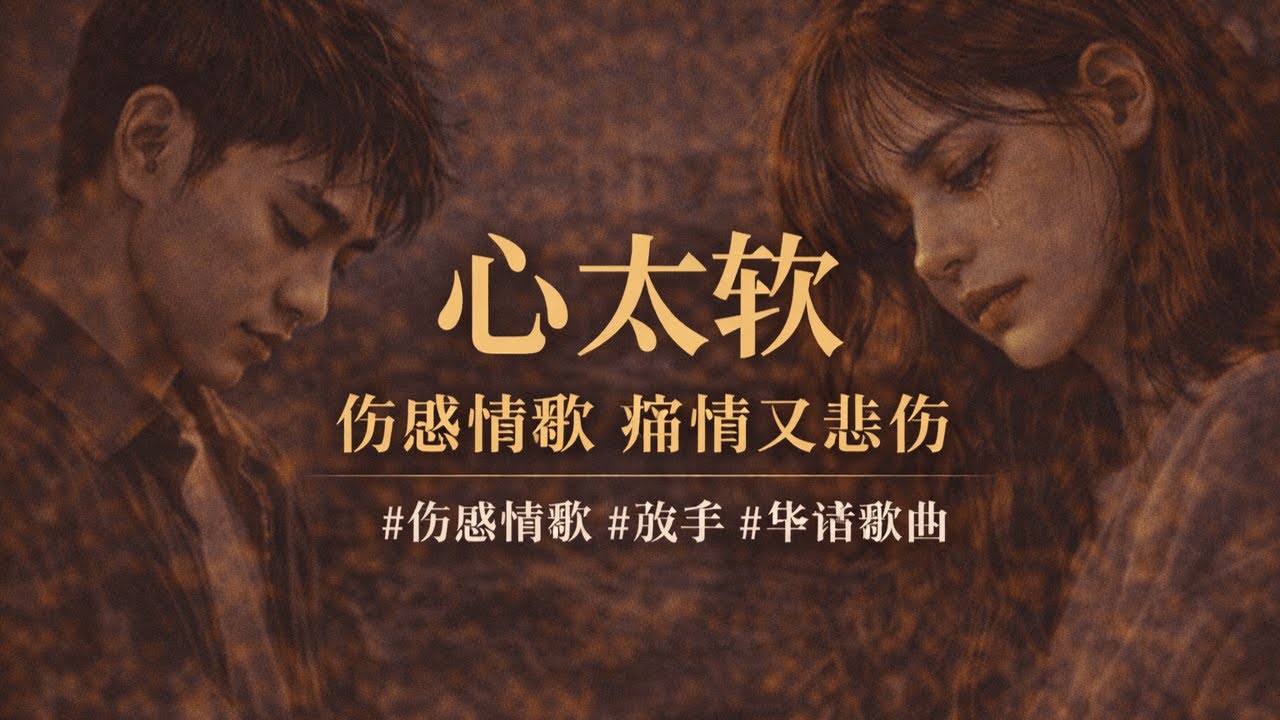 Trái Tim Quá Mềm Yếu | Nhạc Hoa Buồn | 心太软 – Sad C-Pop Ballad