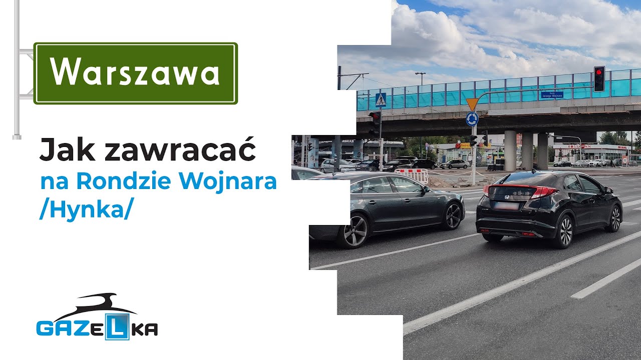 ↪️ Zawracanie na rondzie Hynka z GAZeLką