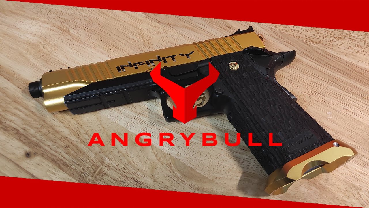 TM Hi Capa Gold Match GM Rebuild - Upgrade - Removing some Gold Bits