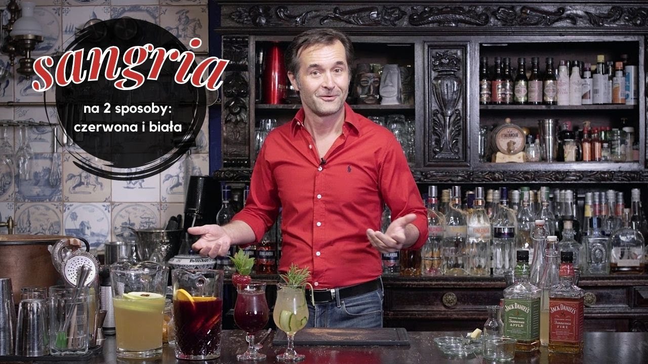 Sangria - jak przyrządzić. Przepisy na sangrie - poncz: wino białe, czerwone, Jack Daniel's i owoce.