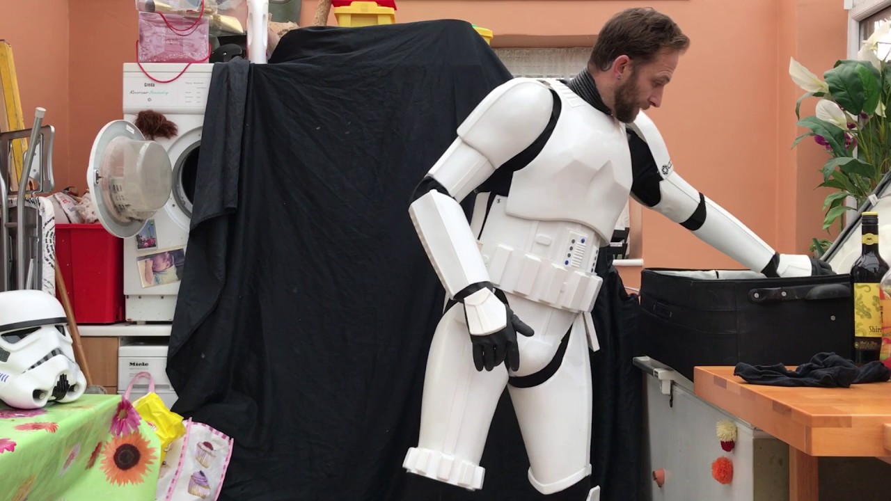Kitting up, clearance pictures. TK Stormtrooper/ TD Sandtrooper