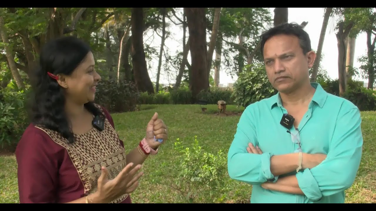 International Purple Fest 2024 - Guruprasad Pawaskar, Commissioner for PwD speaks to Priti Soiru