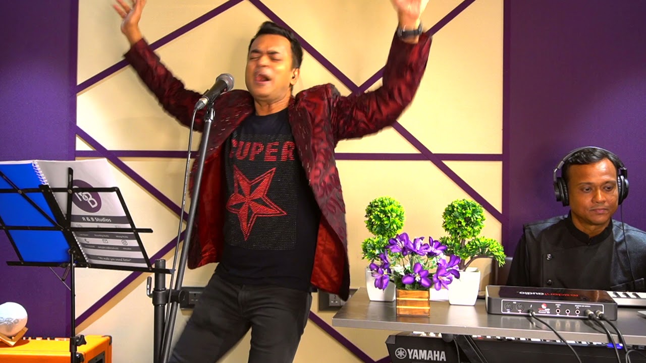 Debojit Saha - Taare Gin Gin #Ohhohoho(Remix) #VirtualLive #OnlineShow with #SomenKuttySarkar