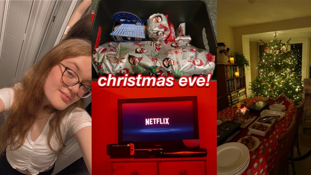 Christmas Eve Vlog 2021 *Opening Presents Early + Cosy Movie Night*