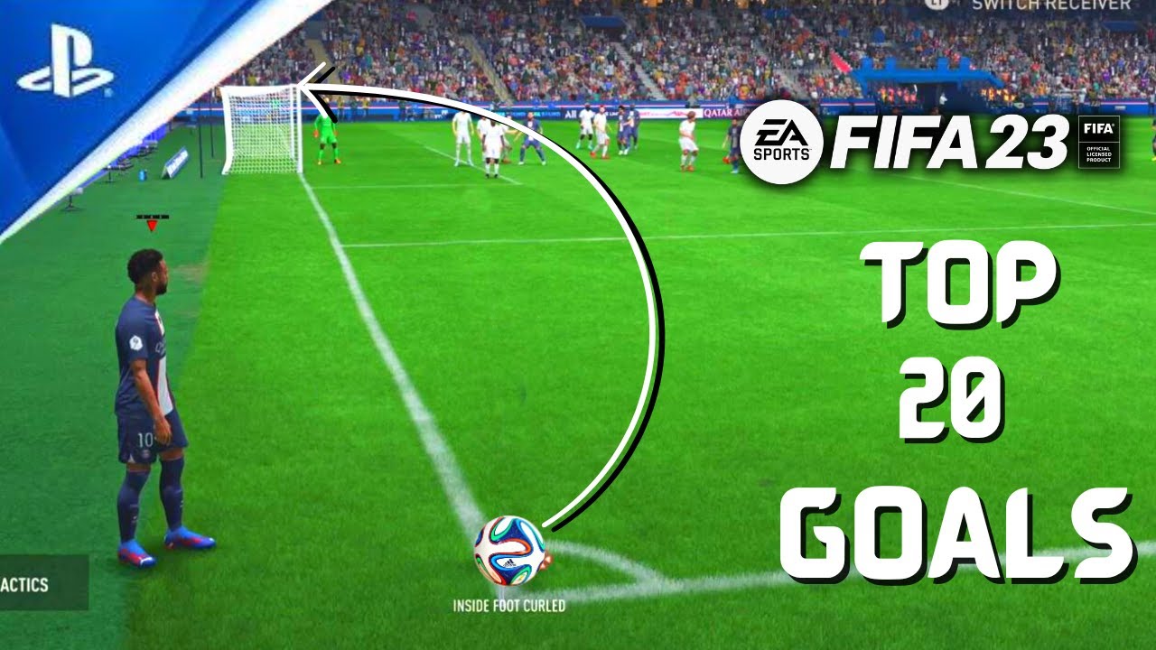 🔥 TOP 20 BEST GOALS in FIFA 23 COMPILATION PS5 😱 4K