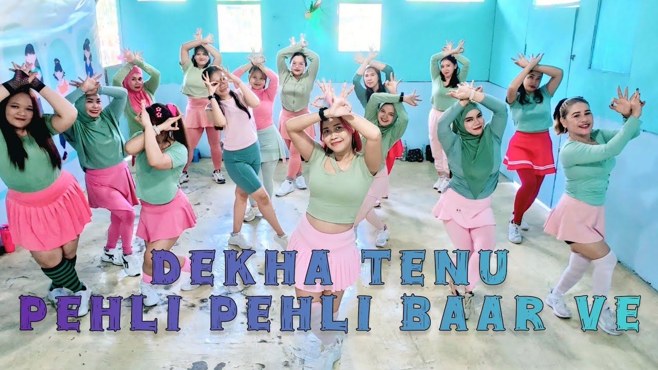 DEKHA TENU PEHLI PEHLI BAAR VE | SENAM KREASI | BOLLYWOOD DANCE | SABURIA | CHOREO BY NENG VITA