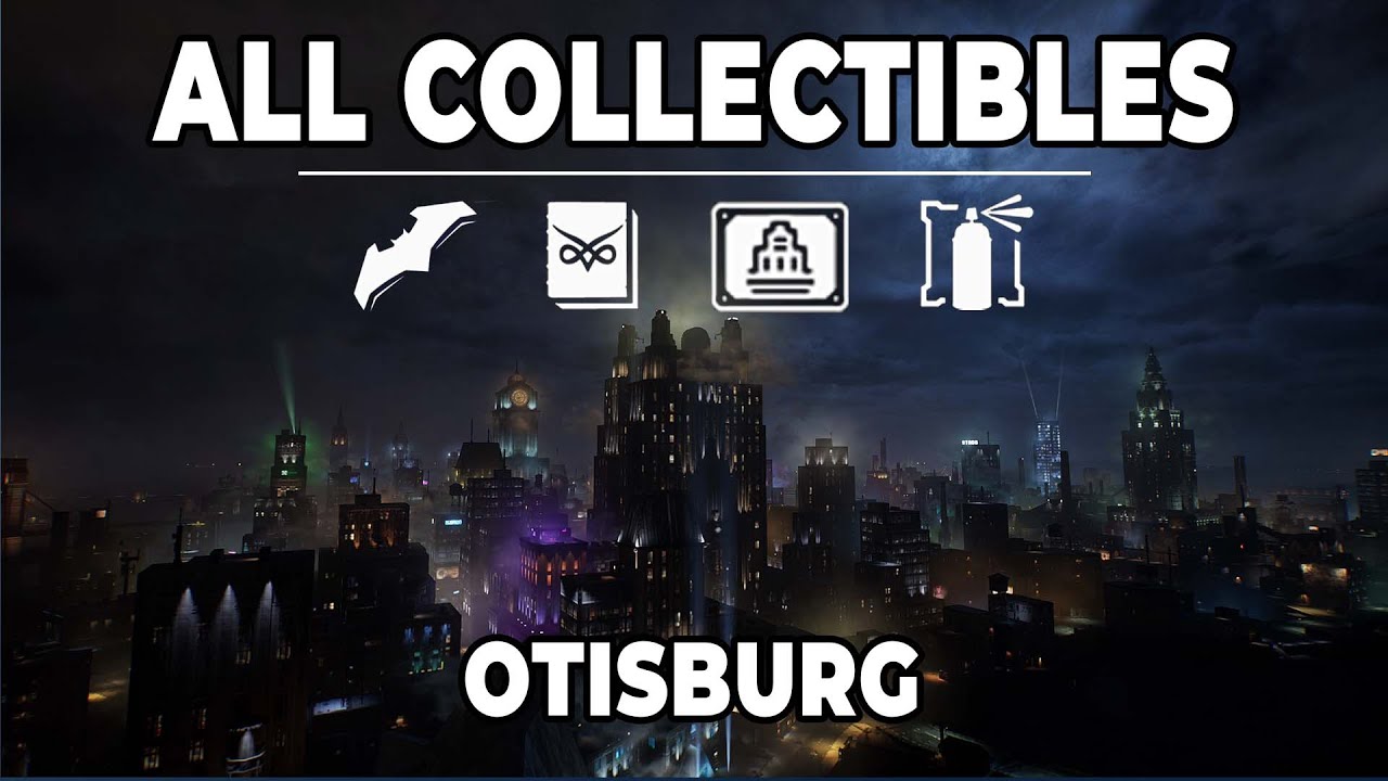 Gotham Knights - OTISBURG Collectibles Guide (All Batarangs, Historia Strigidae, Landmarks & Art)