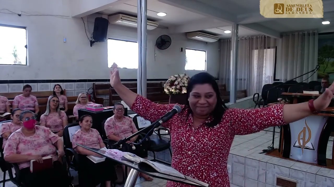 Pregadora Jaqueline Gomes (IEADERN) - 1 Samuel 1:10 e 14 A história de Ana
