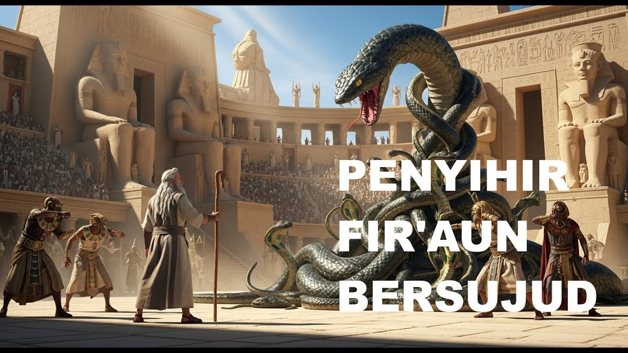 DAHSYATNYA PERTARUNGAN NABI MUSA! 🔥 TONGKAT VS 10.000 ULAR SIHIR FIR'AUN!