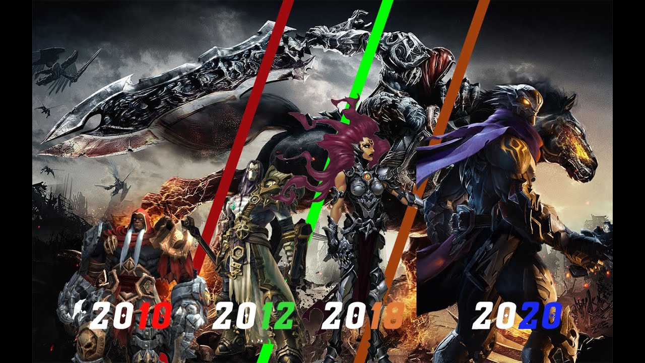 Evolution Of Darksiders Games 2010-2020