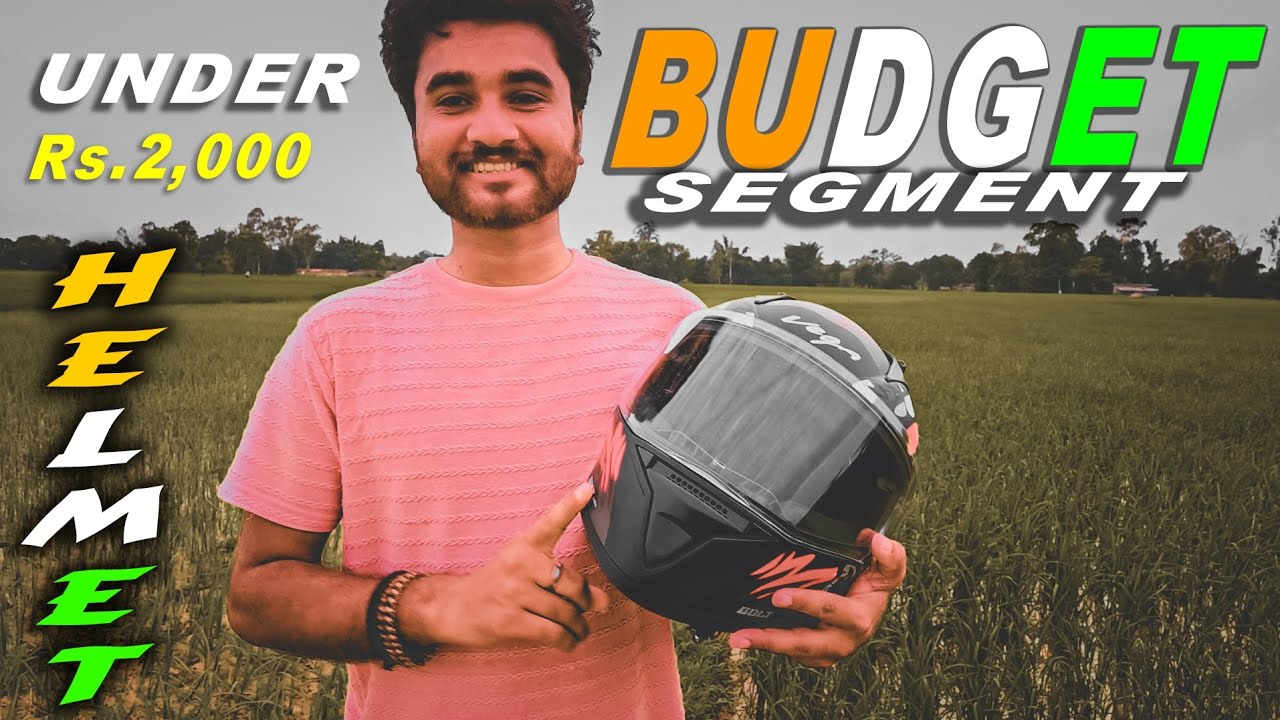 Budget segment under Rs 2000 , HELMET ⛑️ 🪖 Best quality 👌 