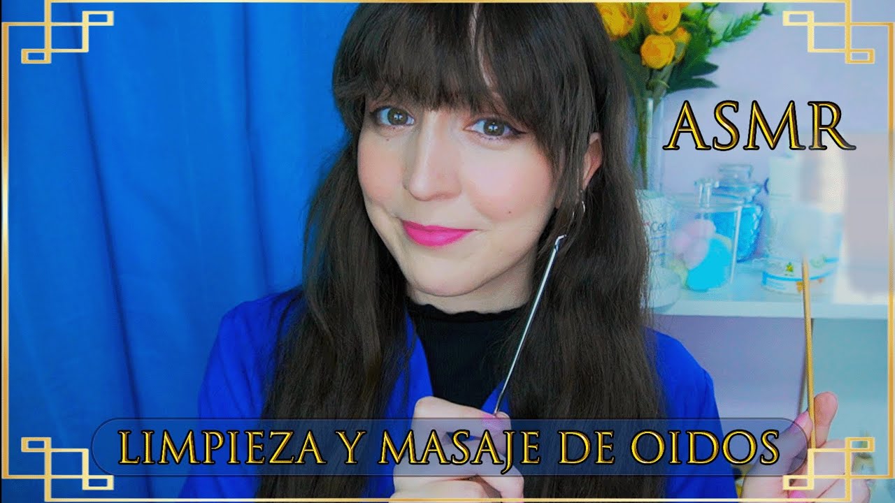 ⭐ASMR [Sub] Очистка и массаж ушей (бинауральный, тихий голос, личная гигиена)