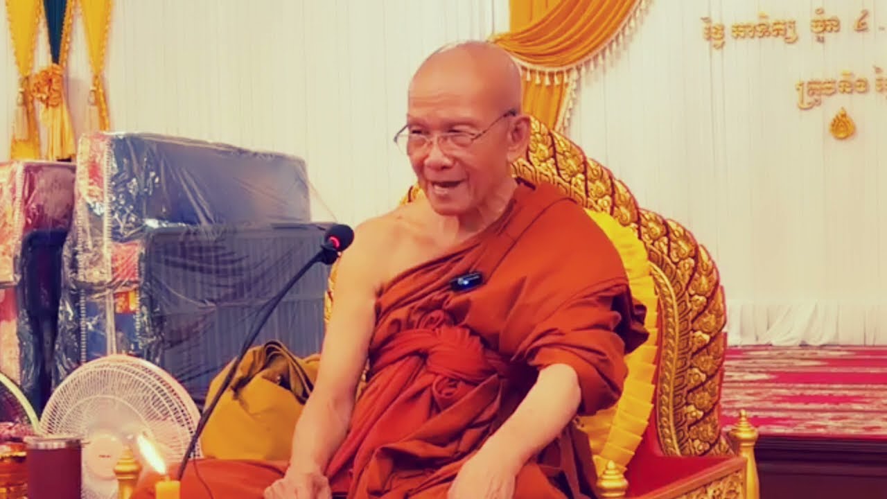 សេពគប់ពាល...សម្ដែងដោយសម្ដេច ពិន សែម Samdach Pin Sem #Monks #DhammaTalk